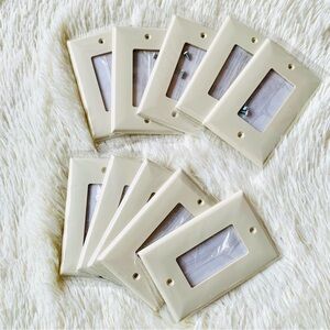 Hyper Tough oversized single rocker wall plate - Lot of 10